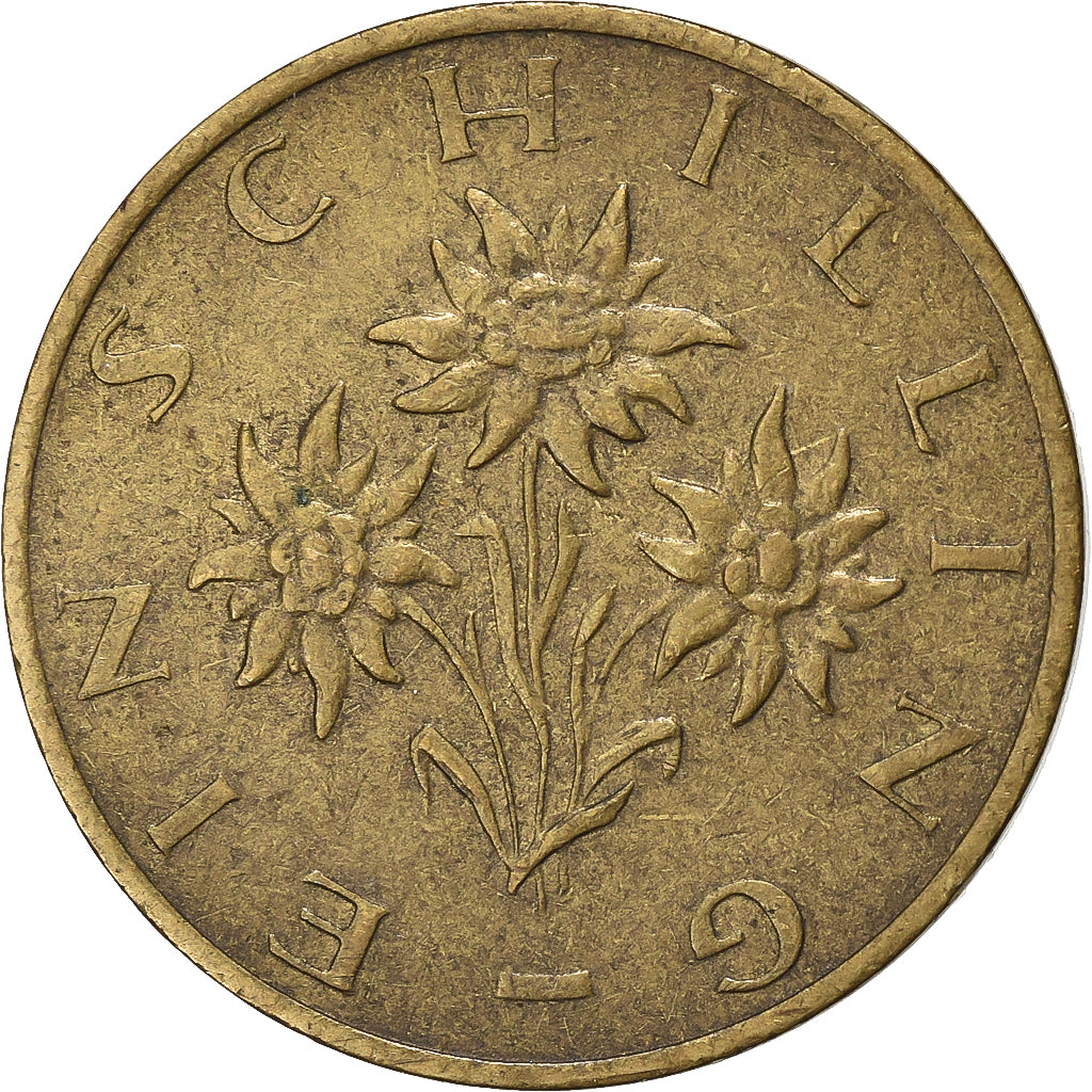 Austria, Schilling, 1985, Aluminio - bronce, MBC, KM:2886