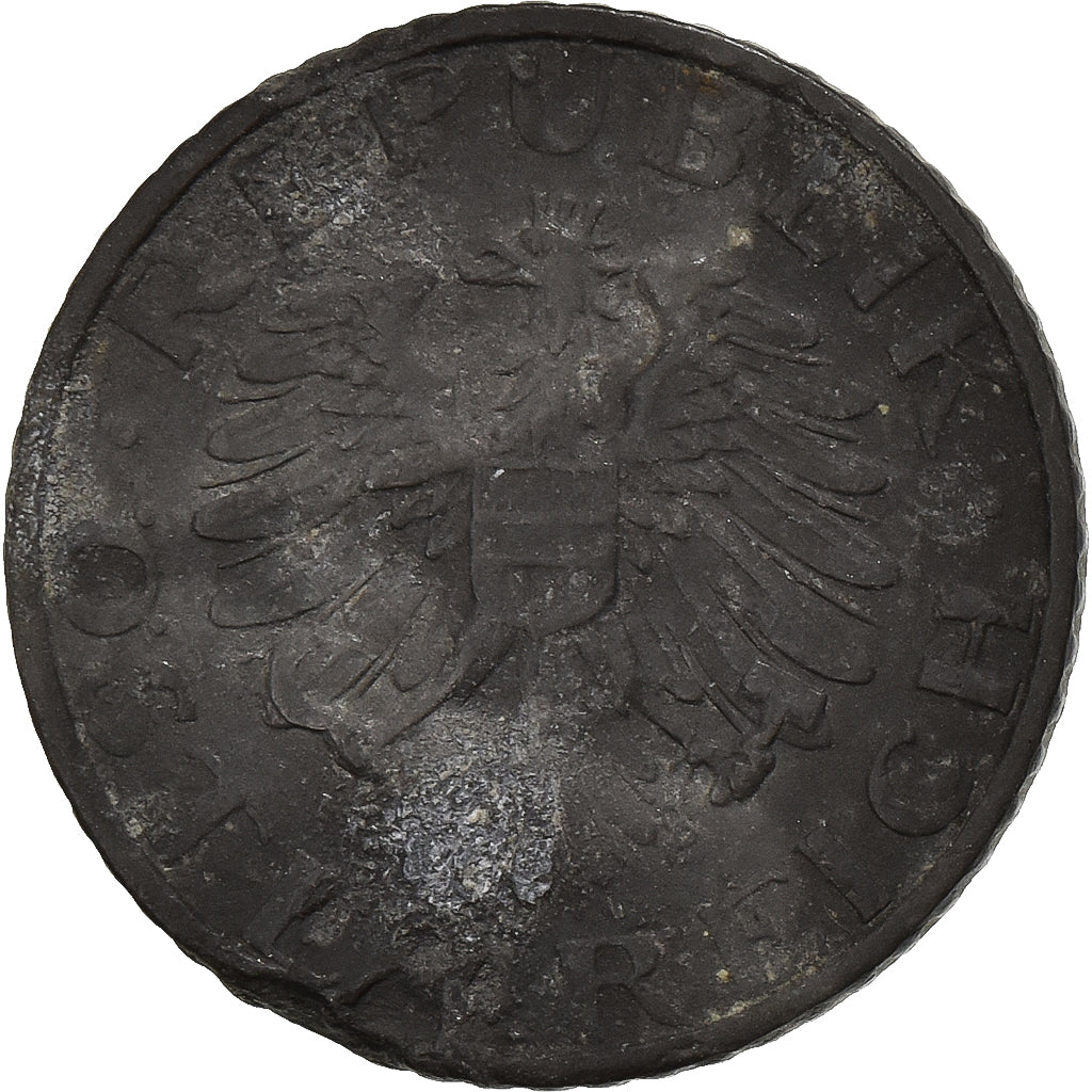 Austria, 5 Groschen, 1950, Zinc, F(12-15), KM:2875