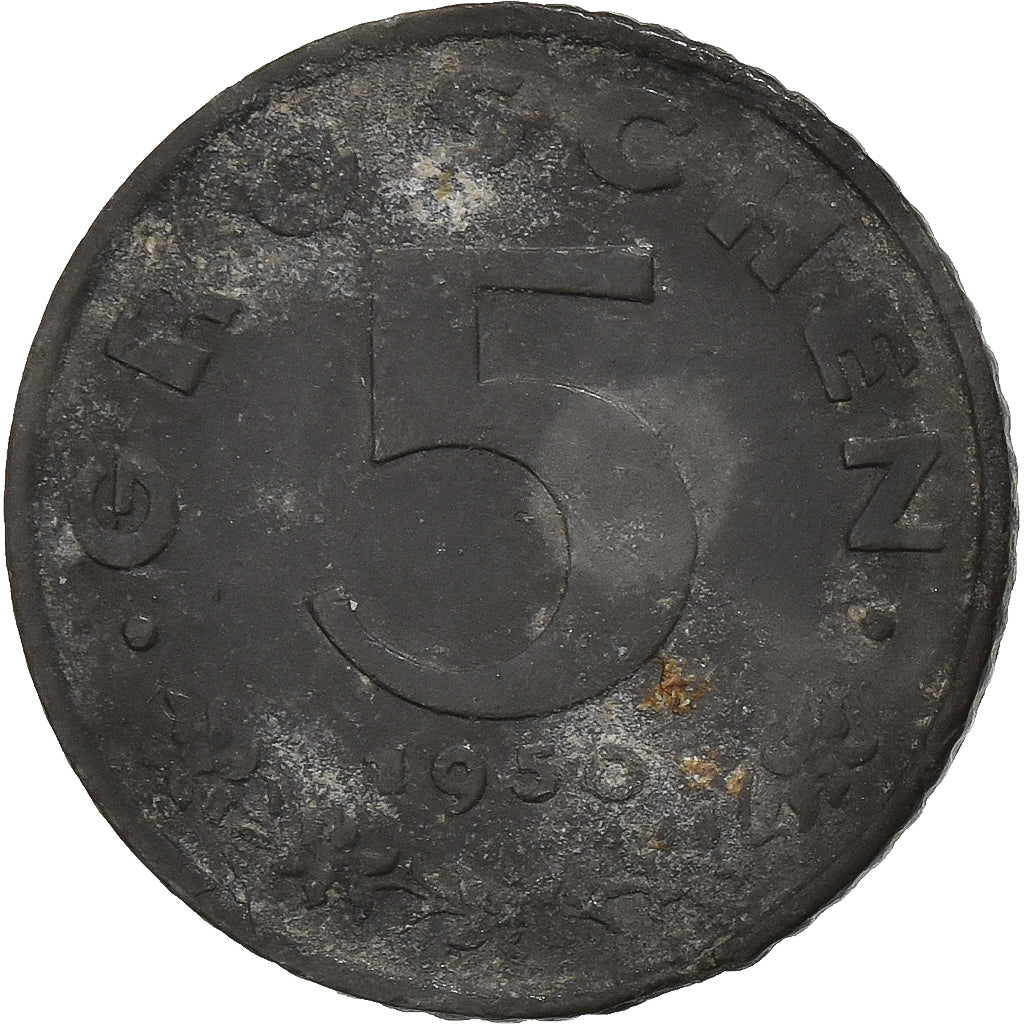 Austria, 5 Groschen, 1950, Zinc, F(12-15), KM:2875
