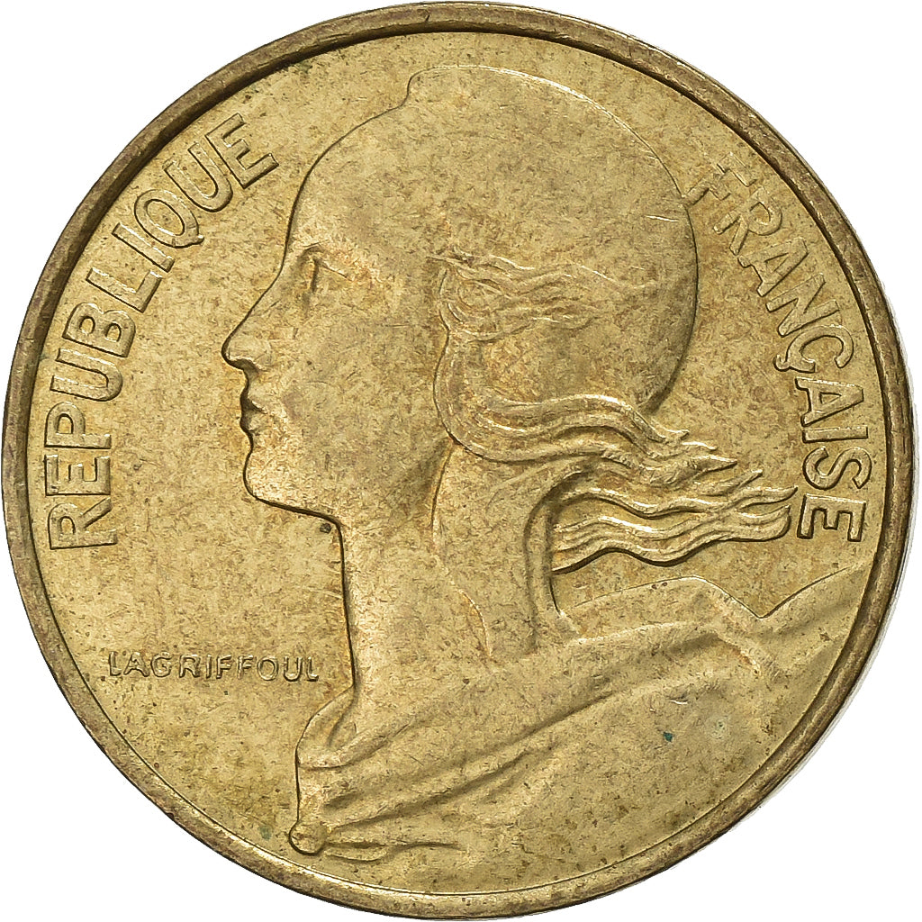 France, 10 Centimes, Marianne, 1998, Paris, Aluminum-Bronze, EF(40-45), Le