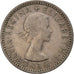 Großbritannien, Elizabeth II, 6 Pence, 1955, Kupfer-Nickel, S+, KM:903