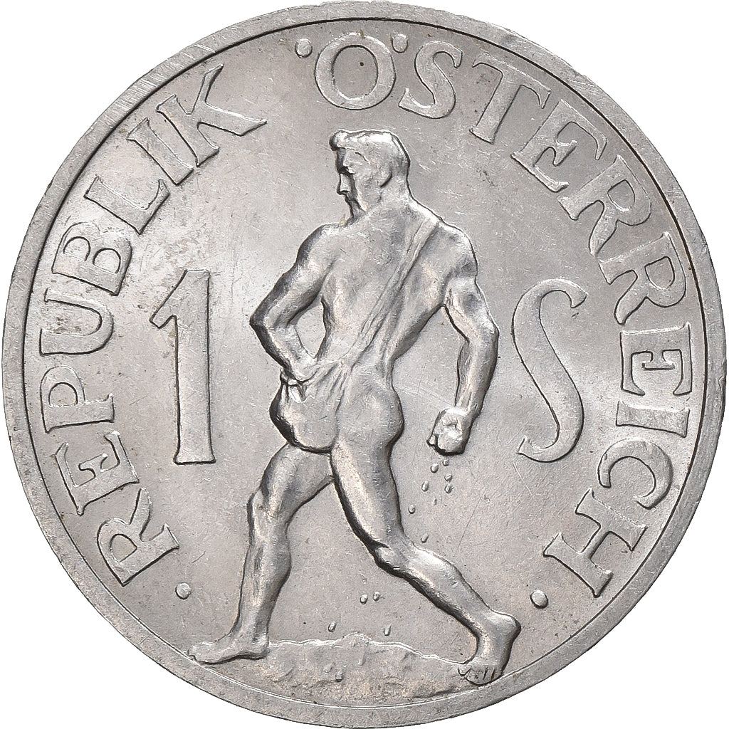 Austria, Schilling, 1952, Aluminum, AU(55-58), KM:2871