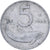 Italie, 5 Lire, 1953, Rome, Aluminium, TB, KM:92
