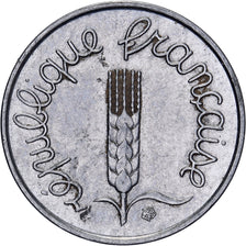 France, Centime, Épi, 1966, Paris, Stainless Steel, EF(40-45), KM:928
