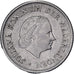 Países Bajos, Juliana, 25 Cents, 1956, Níquel, MBC+, KM:183