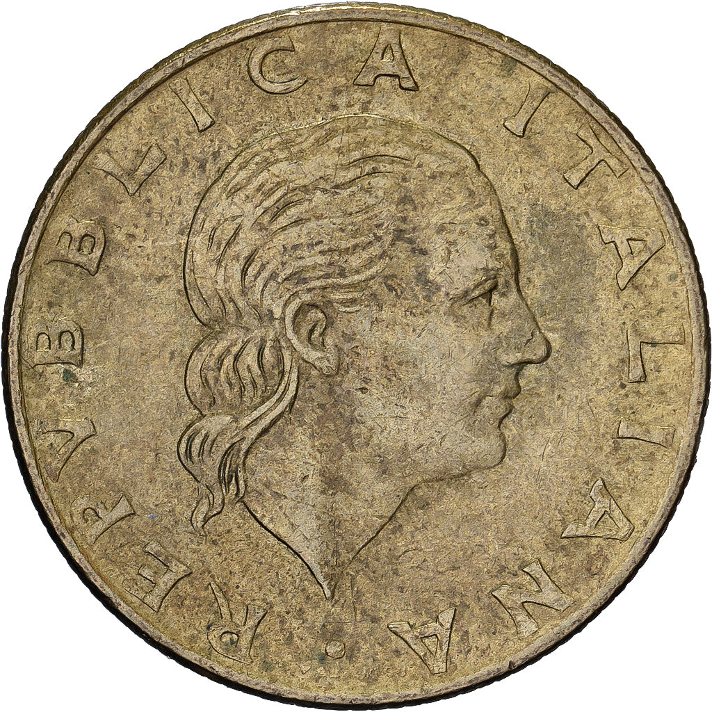 Italy, 200 Lire, 1978, Rome, VF(30-35), Aluminum-Bronze, KM:105