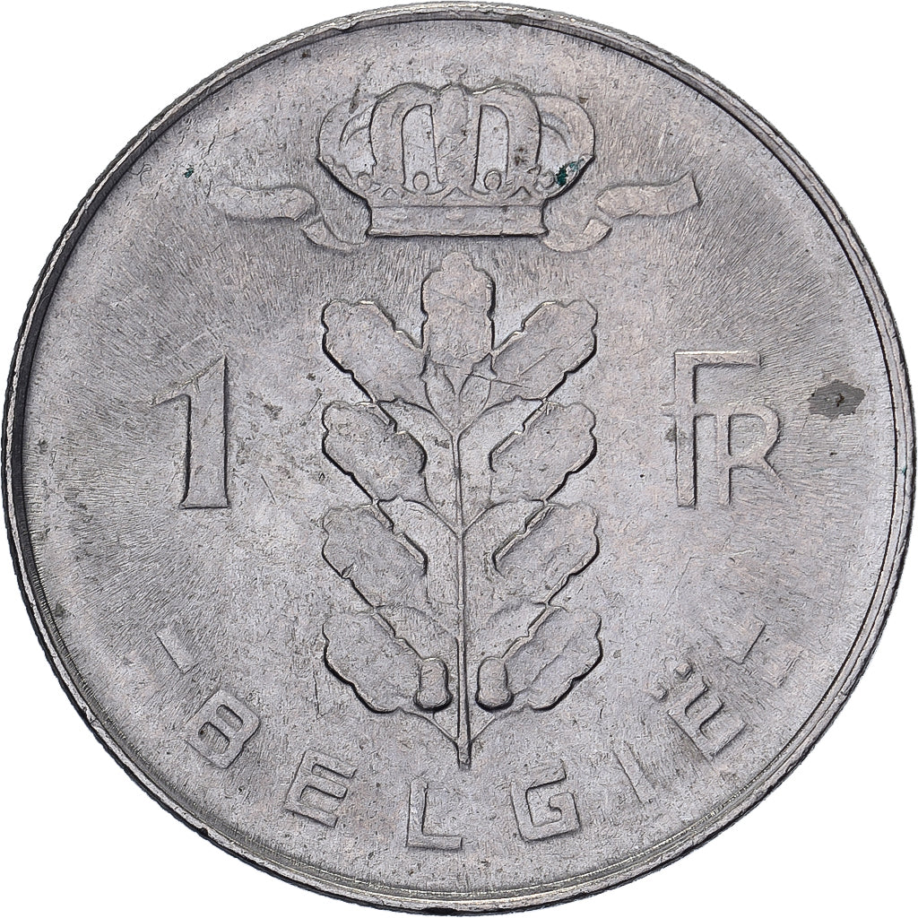 Belgien, Franc, 1976, Kupfer-Nickel, SS+, KM:143.1