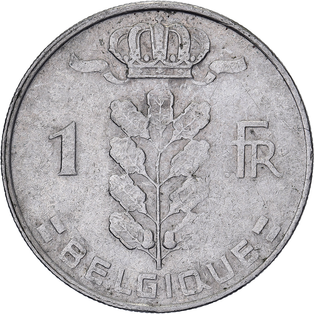 Belgium, Franc, 1973, VF(30-35), Copper-nickel, KM:143.1