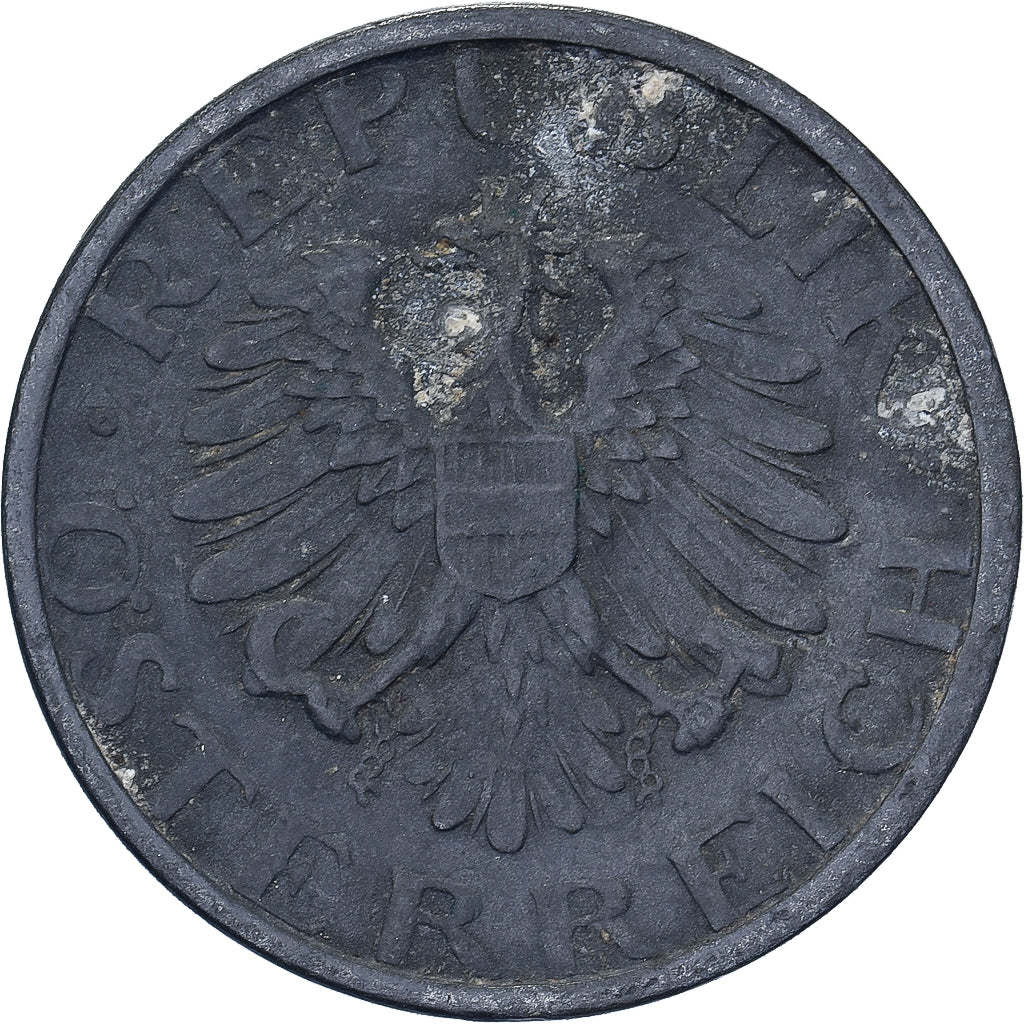 Oostenrijk, 10 Groschen, 1949, Zinc, FR, KM:2874