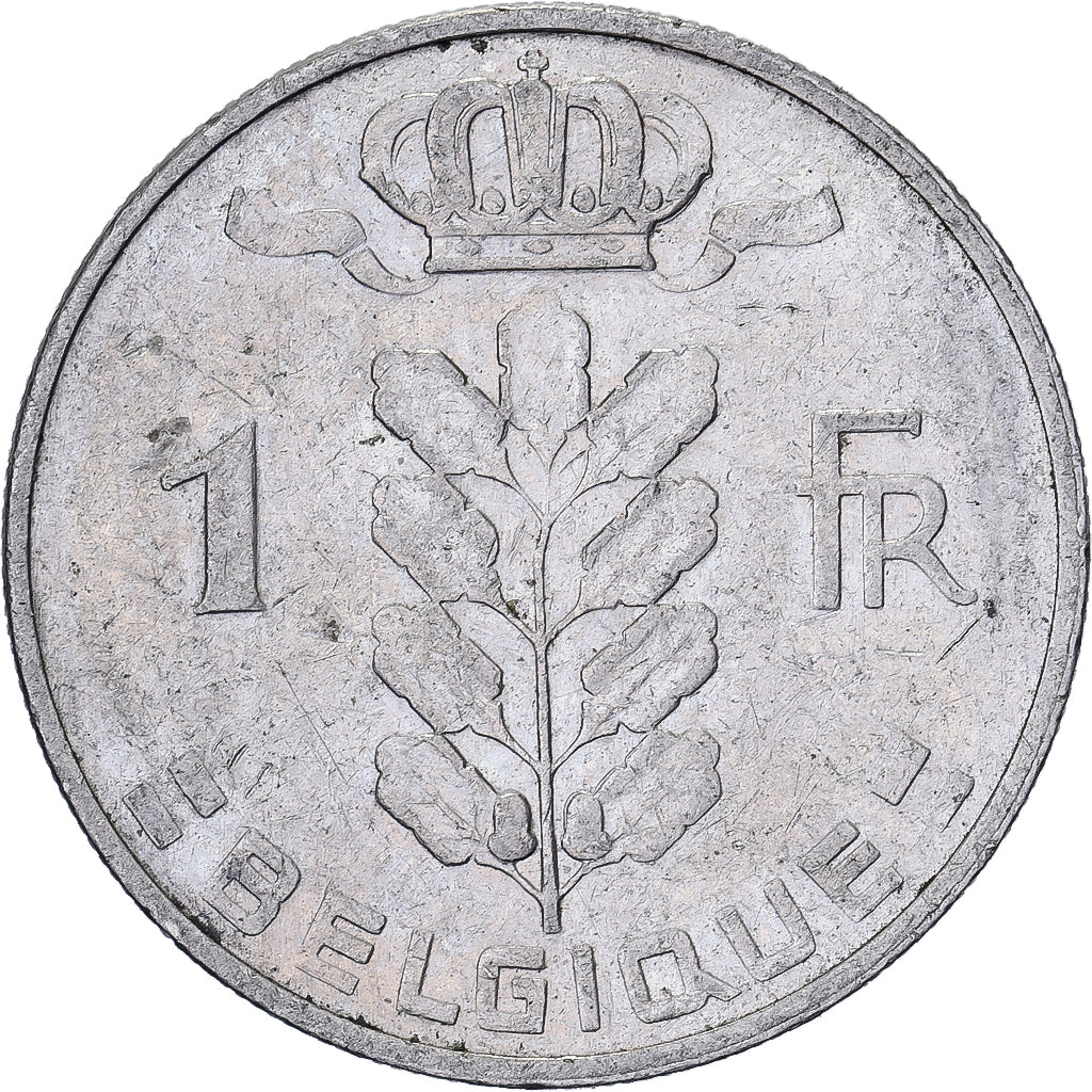 Belgio, Franc, 1963, Rame-nichel, MB, KM:143.1