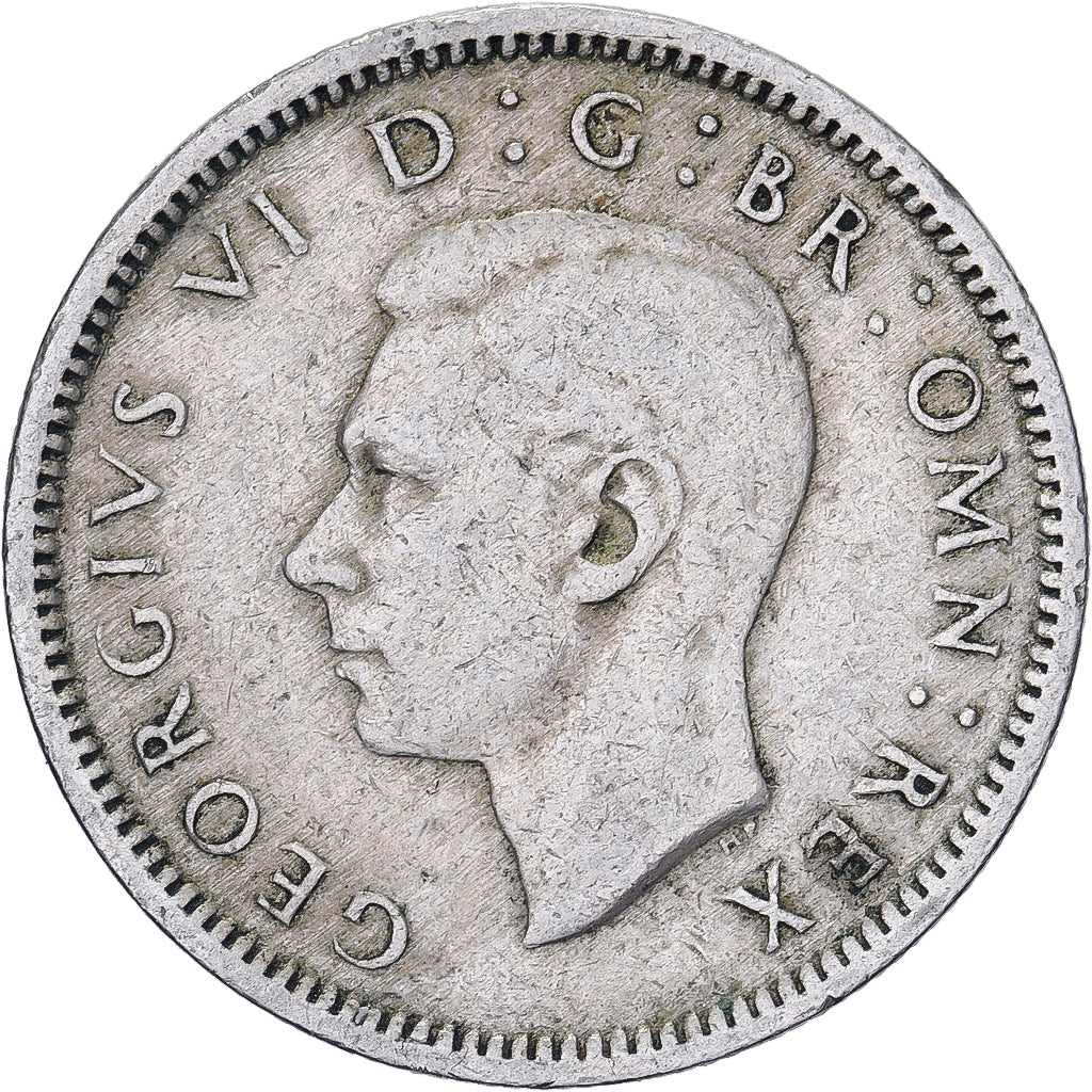 Grande-Bretagne, George VI, 6 Pence, 1949, Cupro-nickel, TB+, KM:875