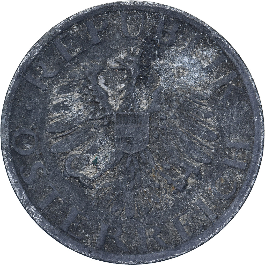 Austria, Groschen, 1947, Cinc, BC+, KM:2873