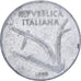 Włochy, 10 Lire, 1955, Rome, Aluminium, VF(30-35), KM:93