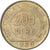 Italien, 200 Lire, 1980, Rome, Aluminum-Bronze, SS+, KM:105