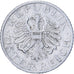 Austria, 50 Groschen, 1947, Aluminio, BC+, KM:2870