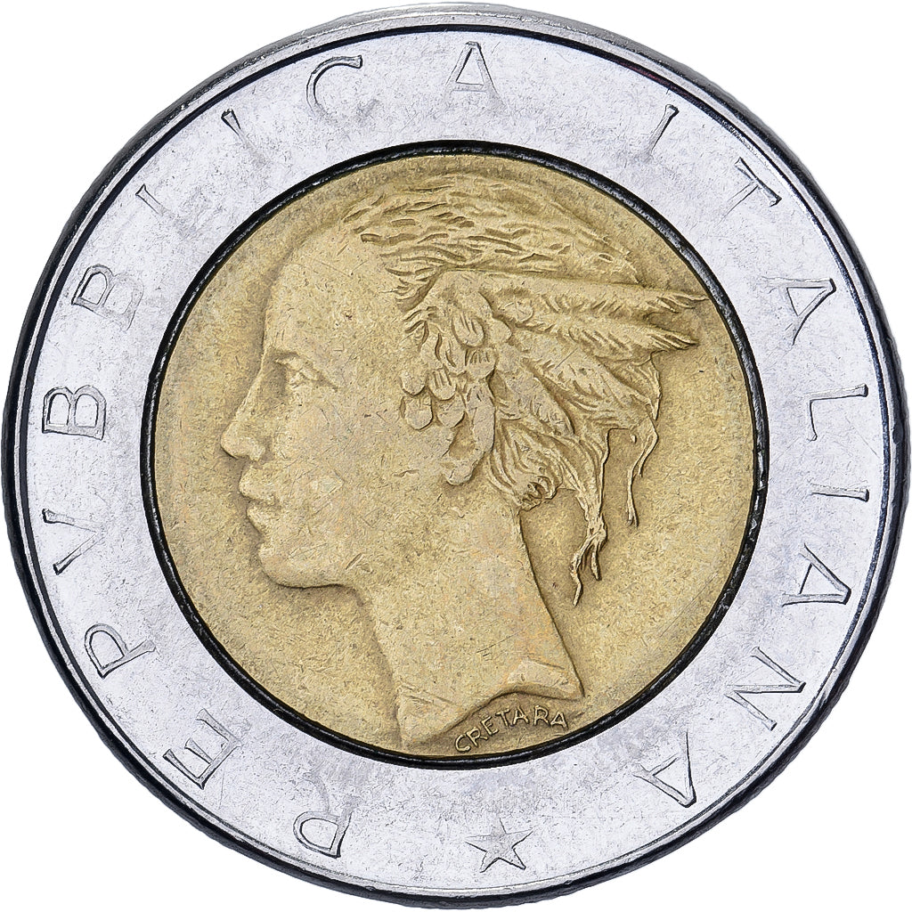 Italie, 500 Lire, 1984, Rome, Bimétallique, TB+, KM:111