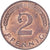 Federal Republic of Germany, 2 Pfennig, 1978, Munich, Copper Plated Steel