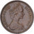 Great Britain, Elizabeth II, New Penny, 1976, Bronze, EF(40-45), KM:915