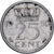 Países Bajos, Juliana, 25 Cents, 1950, Níquel, BC+, KM:183