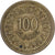 Tunisia, 100 Millim, 1960, Paris, Brass, EF(40-45), KM:309