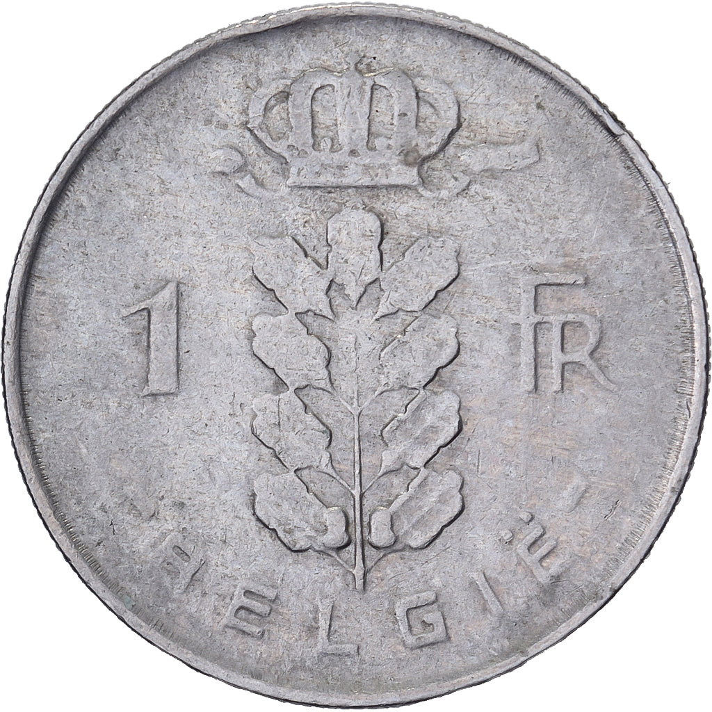 Belgien, Franc, 1960, Kupfer-Nickel, S+, KM:142.1