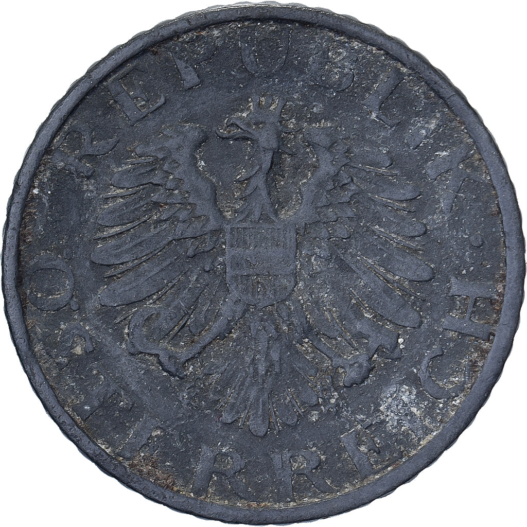 Österreich, 5 Groschen, 1950, Zinc, S+, KM:2875