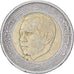 Marocco, Mohammed VI, 5 Dirhams, 2002/AH1423, Paris, Bi-metallico, MB+, KM:109