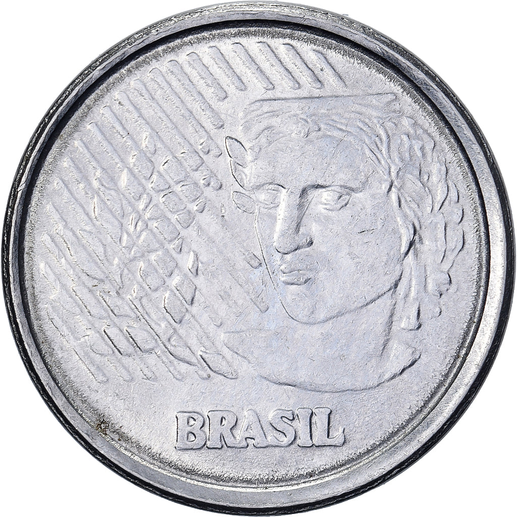 Brazylia, Centavo, 1994, Stal nierdzewna, AU(55-58), KM:631