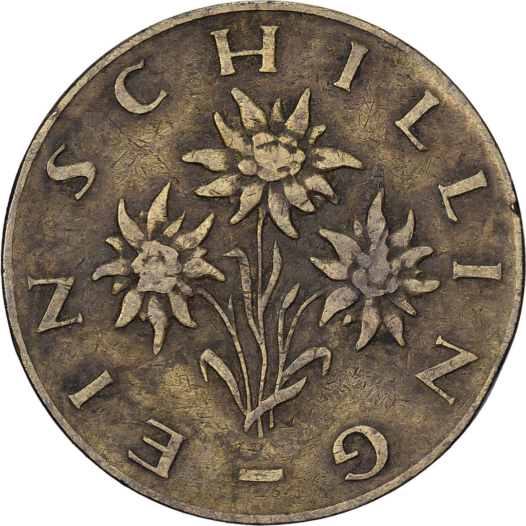 Austria, Schilling, 1960, Aluminium-Brąz, VF(20-25), KM:2886