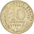 Frankreich, 10 Centimes, Marianne, 1980, Paris, Aluminum-Bronze, SS