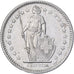 Schweiz, 2 Francs, 1980, Bern, Kupfer-Nickel, SS+, KM:21a.1