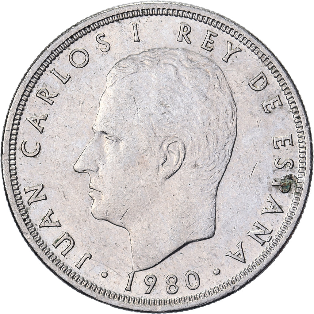 Espagne, Juan Carlos I, 5 Pesetas, 1981, Cupro-nickel, TTB, KM:817
