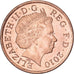 Grande-Bretagne, Élisabeth II, Penny, 2010, Cuivre plaqué acier, SPL, KM:1107