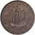 Great Britain, George VI, 1/2 Penny, 1947, Bronze, EF(40-45), KM:844