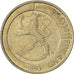 Finland, Markka, 1993, Aluminum-Bronze, EF(40-45), KM:76