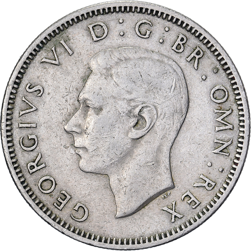 Gran Bretaña, George VI, Shilling, 1950, Cobre - níquel, BC+, KM:877