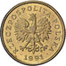 Polen, 5 Groszy, 1991, Warsaw, Messing, UNZ, KM:278