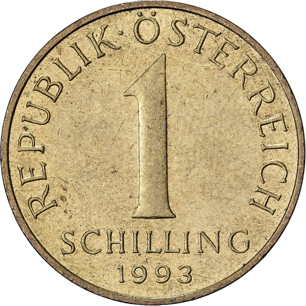 Autriche, Schilling, 1993, Bronze-Aluminium, TTB, KM:2886