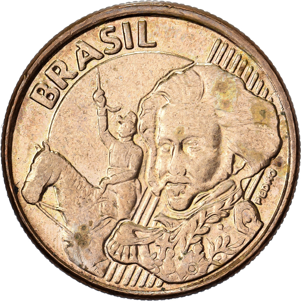 Brazilië, 10 Centavos, 2011, Bronze Plated Steel, PR, KM:649.2