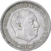 Spanien, Caudillo and regent, 5 Pesetas, 1960, Kupfer-Nickel, S, KM:786