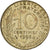 Frankreich, 10 Centimes, Marianne, 1996, Paris, Aluminum-Bronze, SS