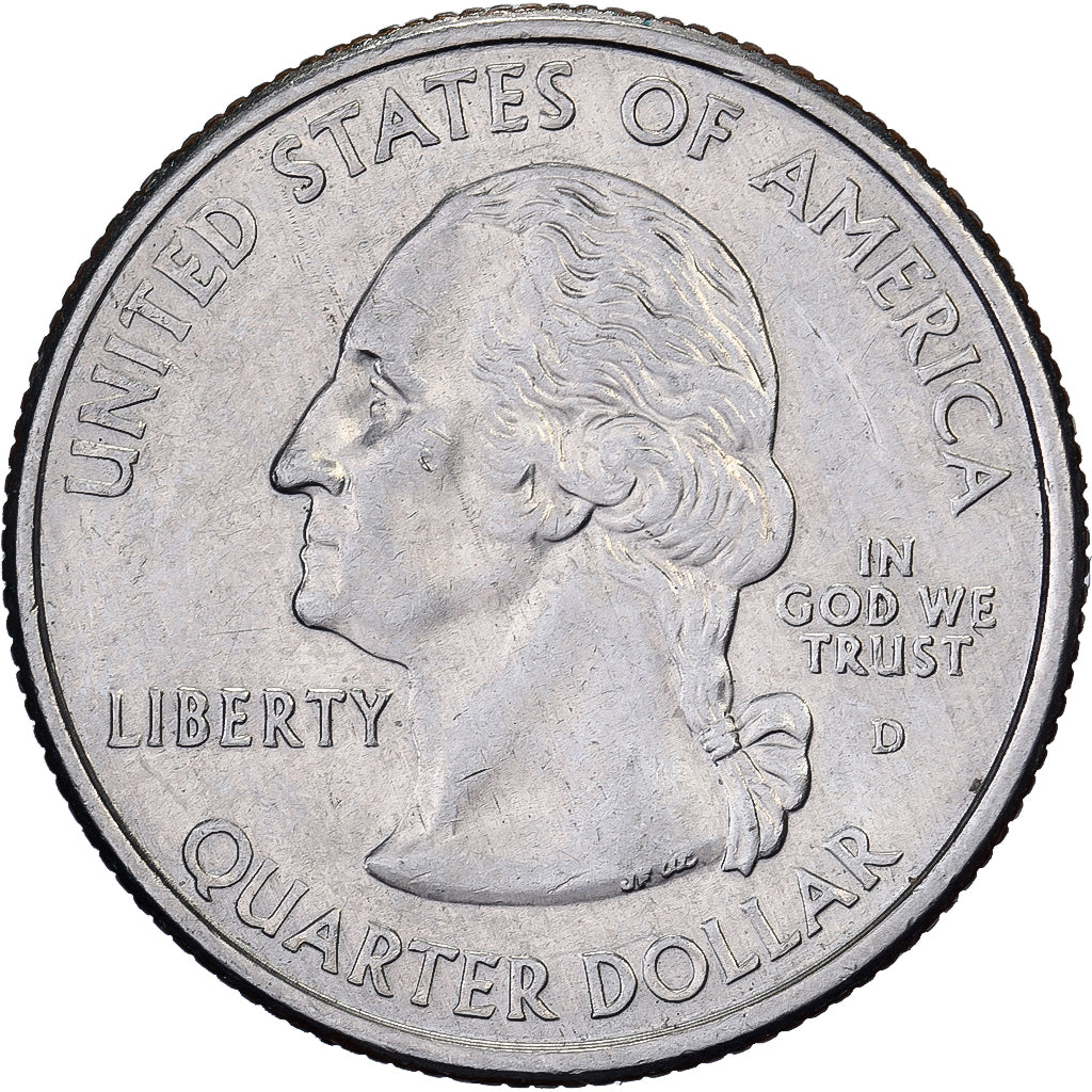 Verenigde Staten, Quarter, Quarter Dollar, 2007, Denver, Montana 1887