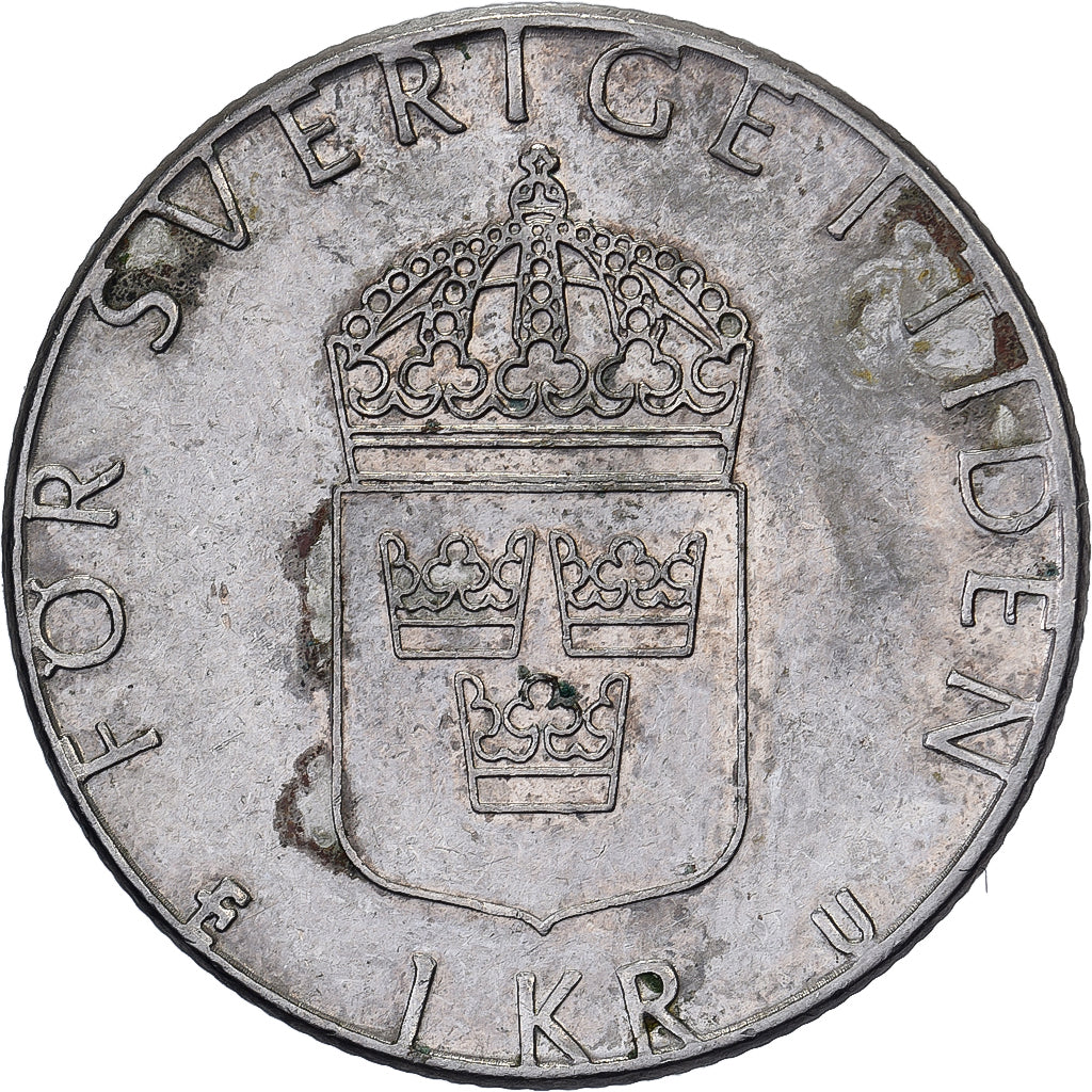 Suède, Carl XVI Gustaf, Krona, 1979, Cupronickel plaqué cuivre, TTB, KM:852