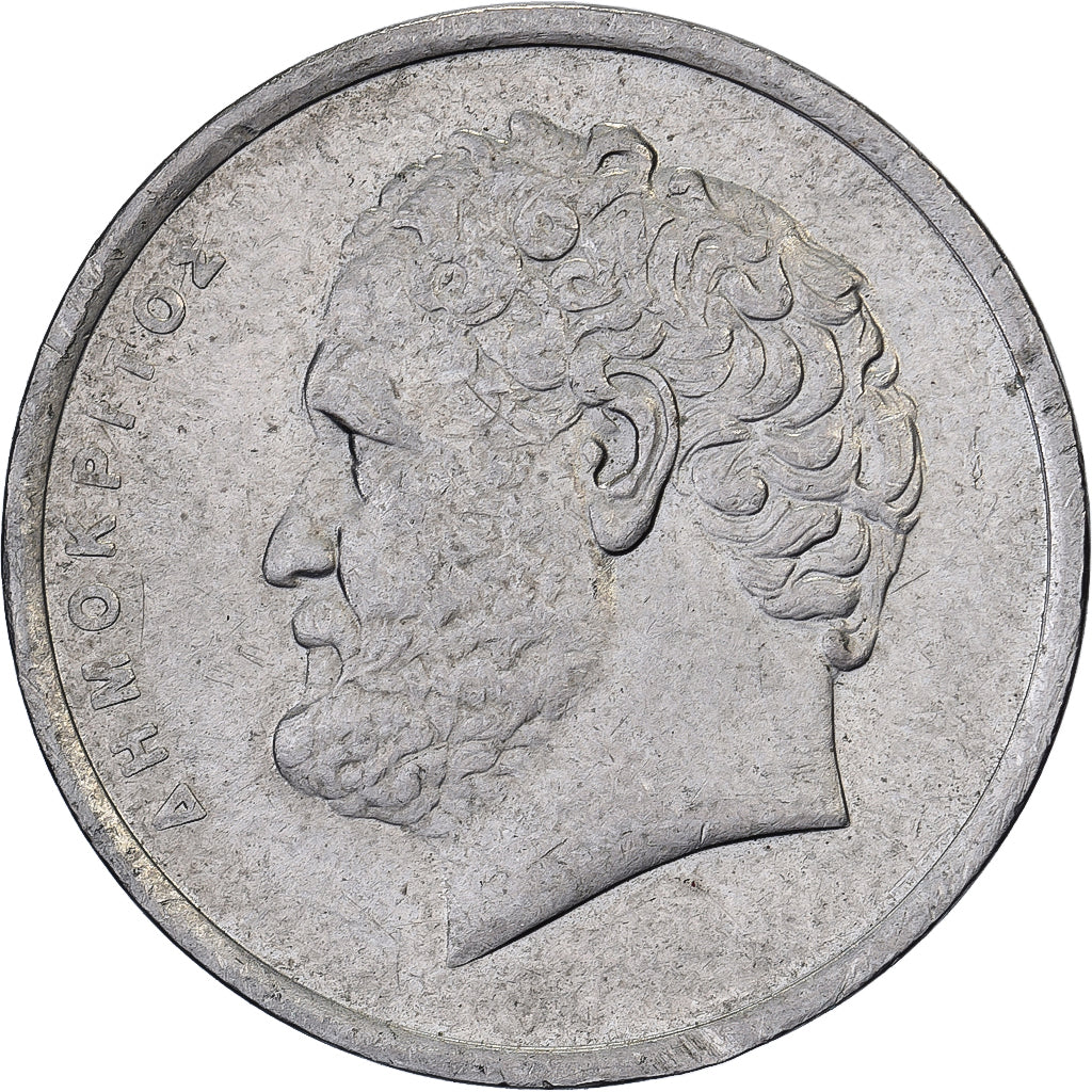 Grecia, 10 Drachmes, 1990, Rame-nichel, BB+, KM:132