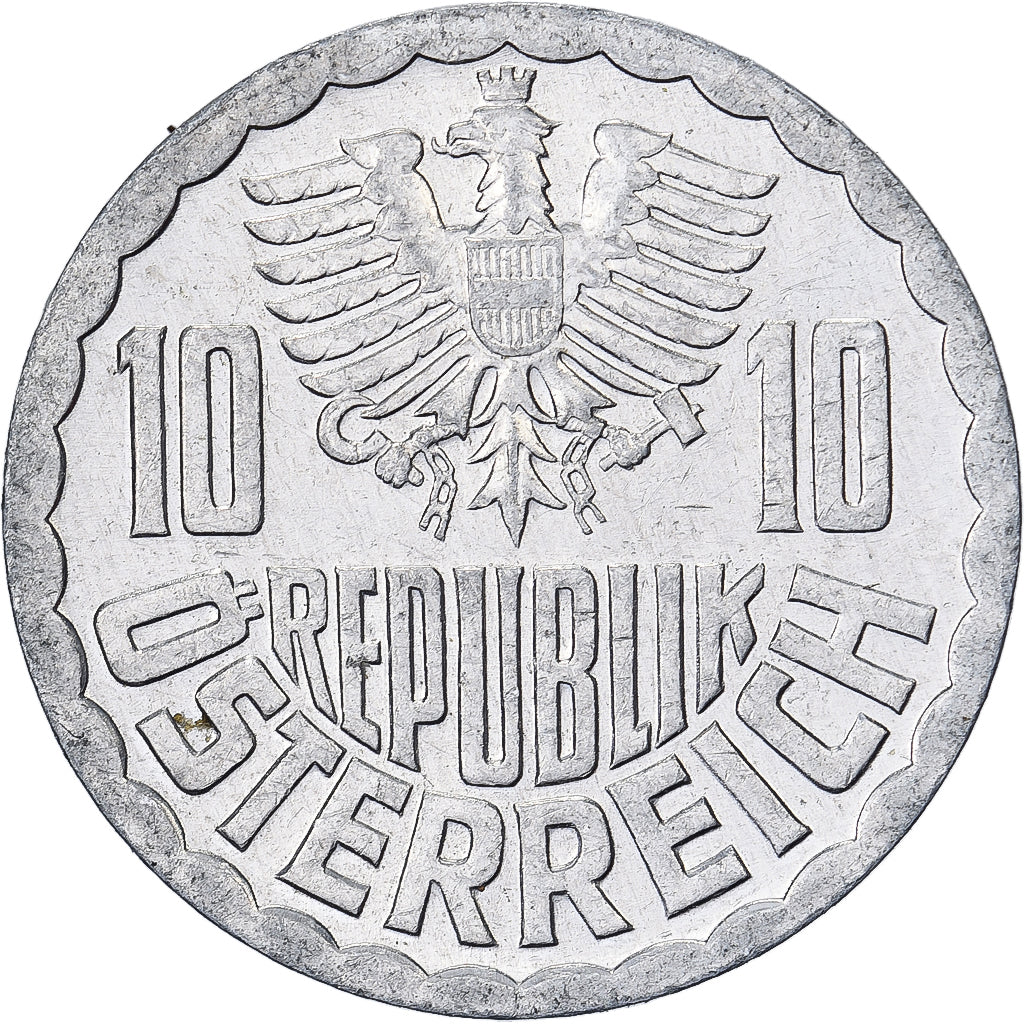 Autriche, 10 Groschen, 1982, Vienne, Aluminium, TTB, KM:2878