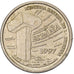 Spagna, Juan Carlos I, 5 Pesetas, 1997, Madrid, Alluminio-bronzo, BB, KM:981