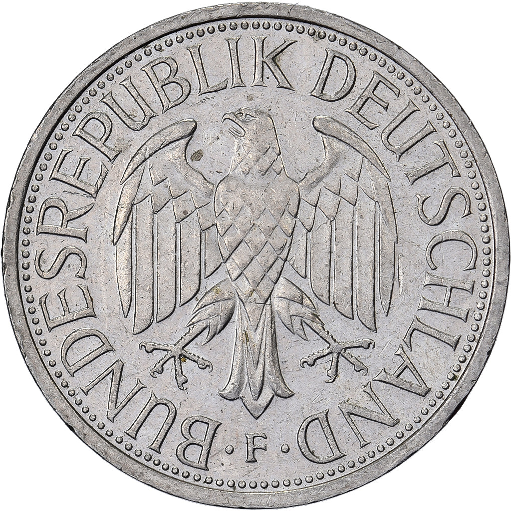 Niemcy - RFN, Mark, 1982, Stuttgart, Miedź-Nikiel, EF(40-45), KM:110