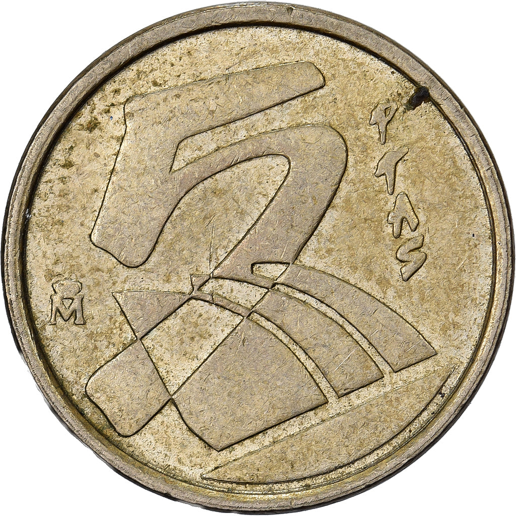 Spagna, Juan Carlos I, 5 Pesetas, 1990, Madrid, Alluminio-bronzo, BB+, KM:833