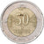 Turkey, 50 Kurus, 2011, Bi-Metallic, EF(40-45), KM:1243