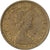 Hong Kong, Elizabeth II, 10 Cents, 1982, Níquel - latón, MBC, KM:49